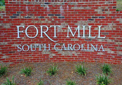 Fort Mill Welcome Sign
